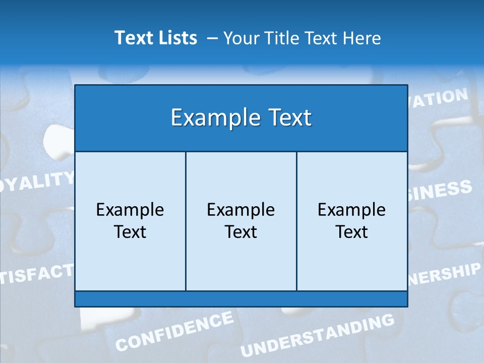 Closeup Strategy Abstract PowerPoint Template