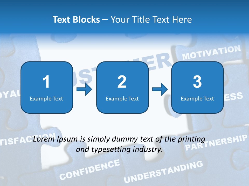 Closeup Strategy Abstract PowerPoint Template