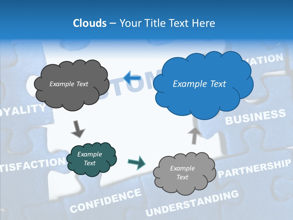 Closeup Strategy Abstract PowerPoint Template