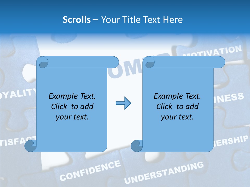 Closeup Strategy Abstract PowerPoint Template