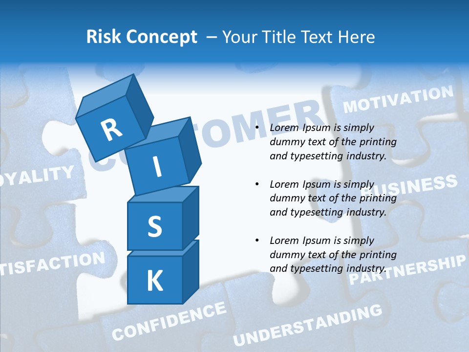 Closeup Strategy Abstract PowerPoint Template