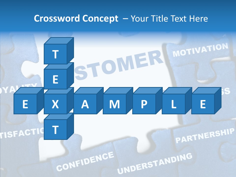 Closeup Strategy Abstract PowerPoint Template