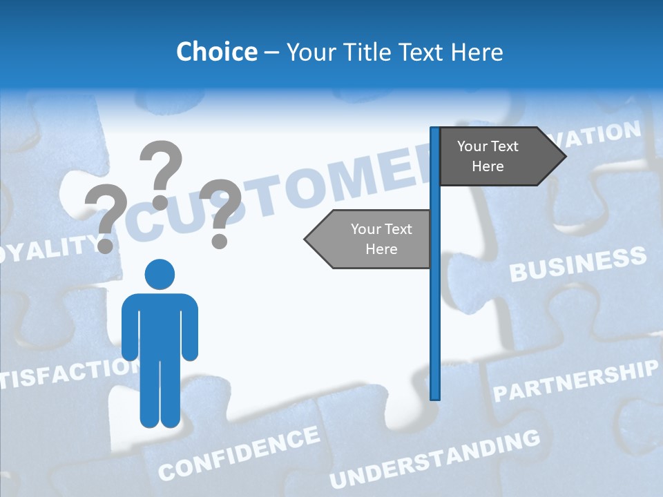 Closeup Strategy Abstract PowerPoint Template