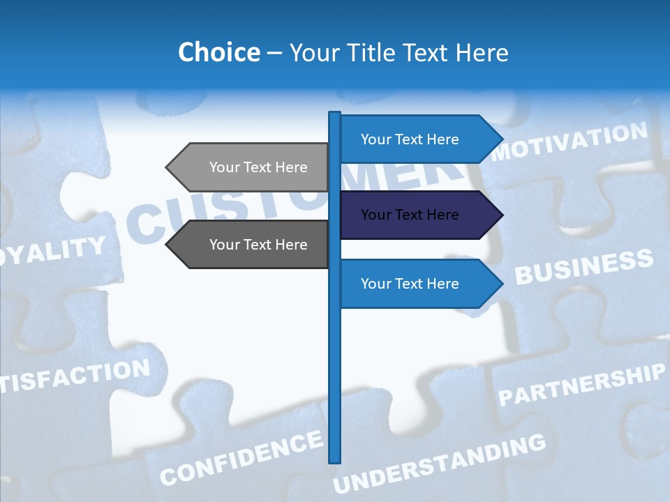 Closeup Strategy Abstract PowerPoint Template
