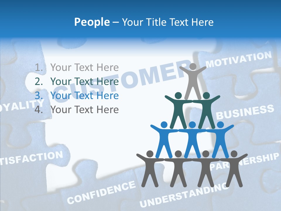 Closeup Strategy Abstract PowerPoint Template