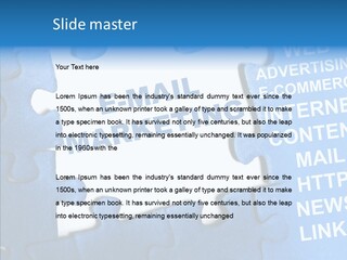Http Jigsaw Email PowerPoint Template