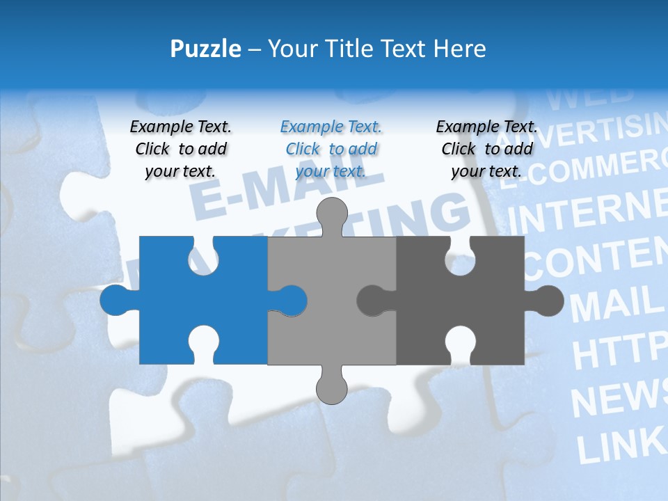 Http Jigsaw Email PowerPoint Template