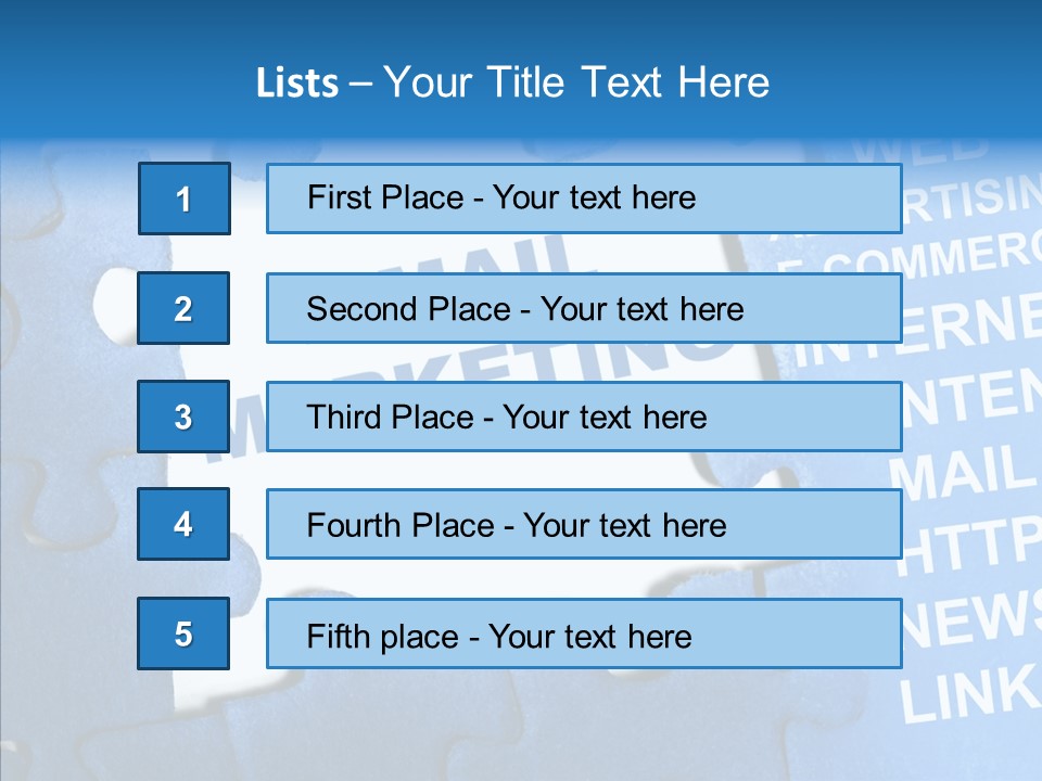 Http Jigsaw Email PowerPoint Template
