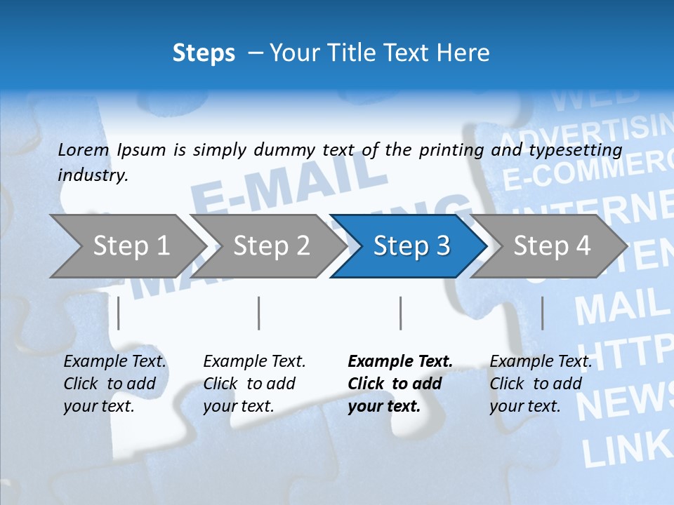 Http Jigsaw Email PowerPoint Template