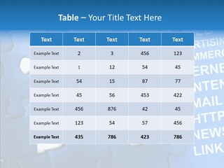 Http Jigsaw Email PowerPoint Template