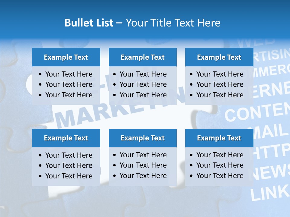 Http Jigsaw Email PowerPoint Template