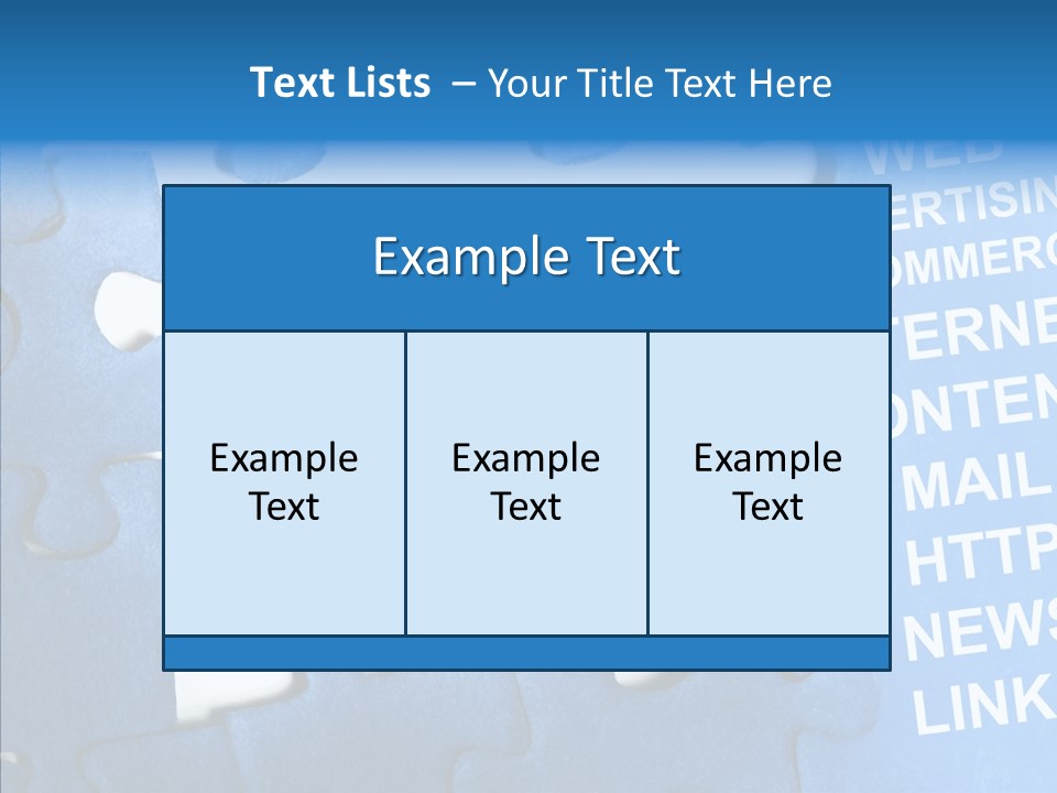 Http Jigsaw Email PowerPoint Template