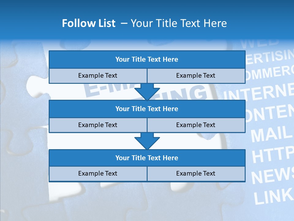 Http Jigsaw Email PowerPoint Template