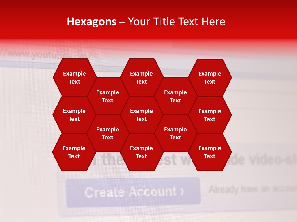 Upload Com Account PowerPoint Template