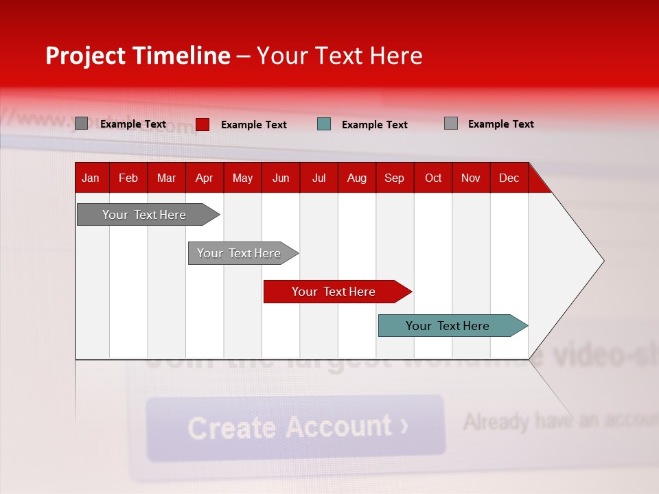 Upload Com Account PowerPoint Template
