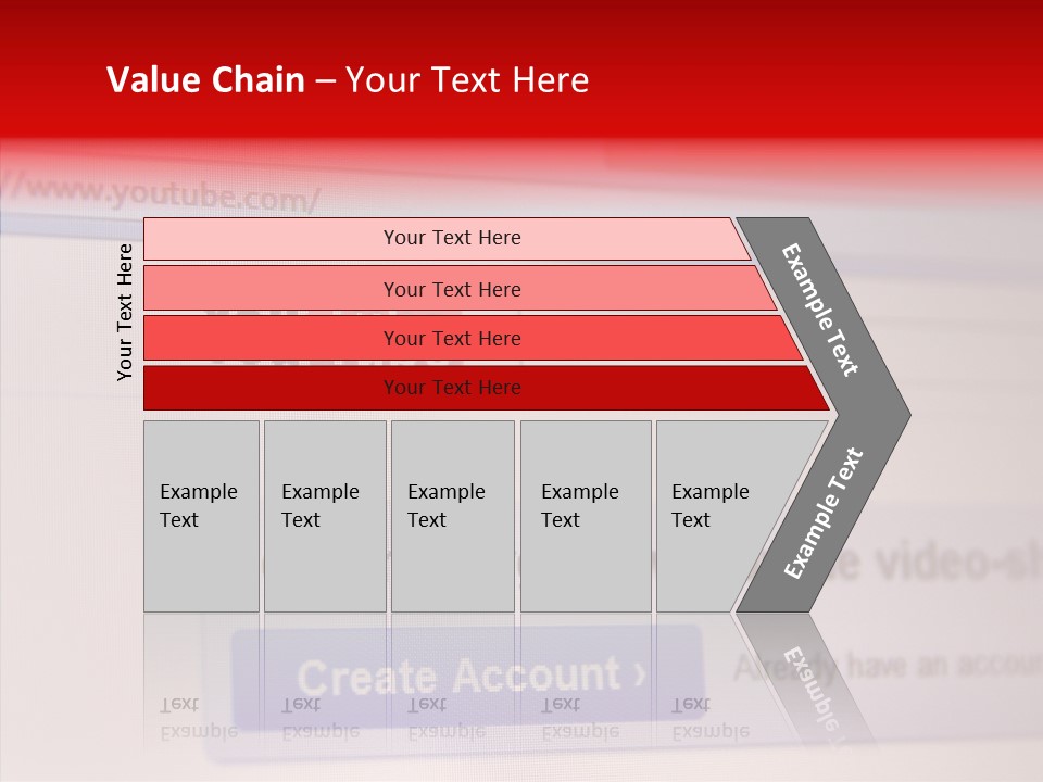 Upload Com Account PowerPoint Template