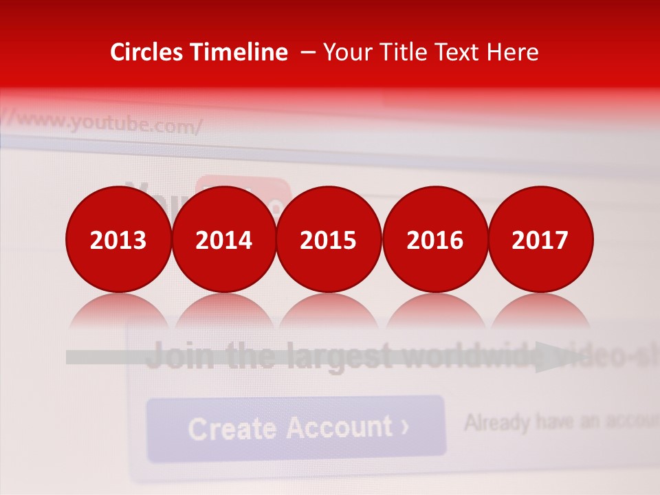 Upload Com Account PowerPoint Template