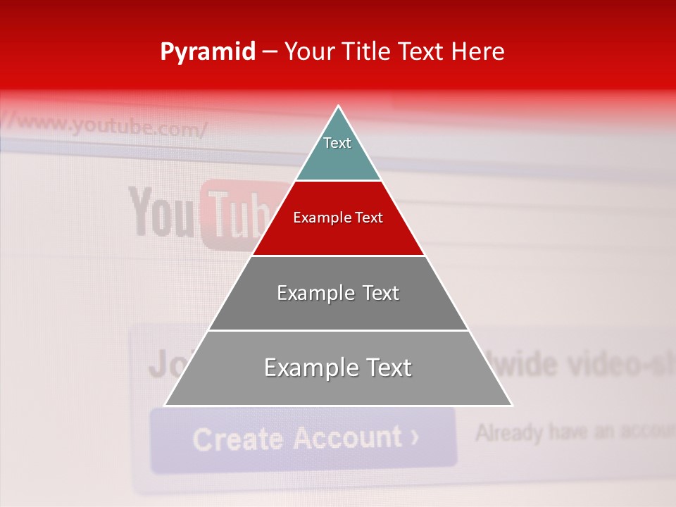 Upload Com Account PowerPoint Template