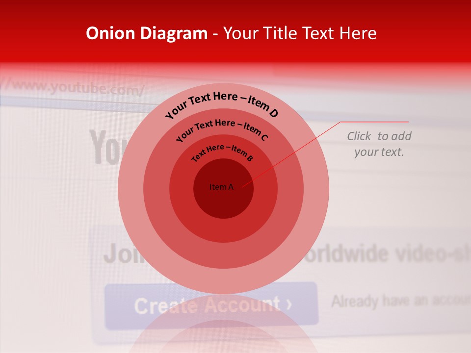 Upload Com Account PowerPoint Template