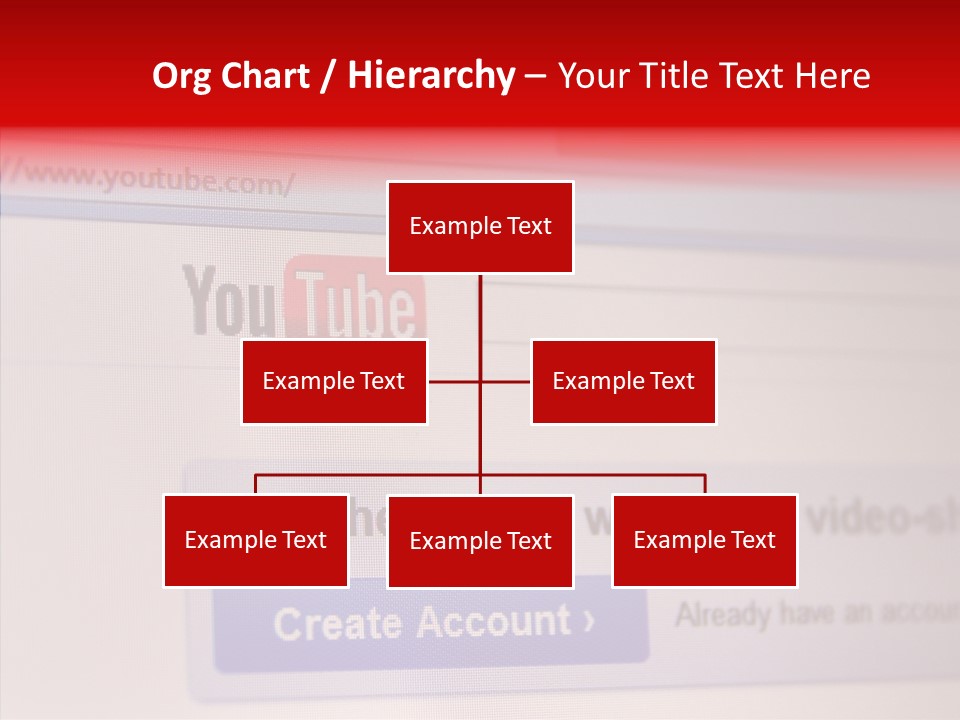 Upload Com Account PowerPoint Template