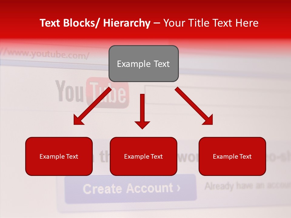 Upload Com Account PowerPoint Template