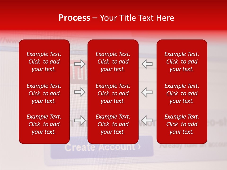 Upload Com Account PowerPoint Template