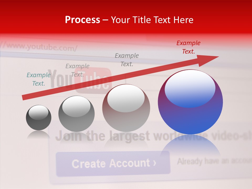 Upload Com Account PowerPoint Template
