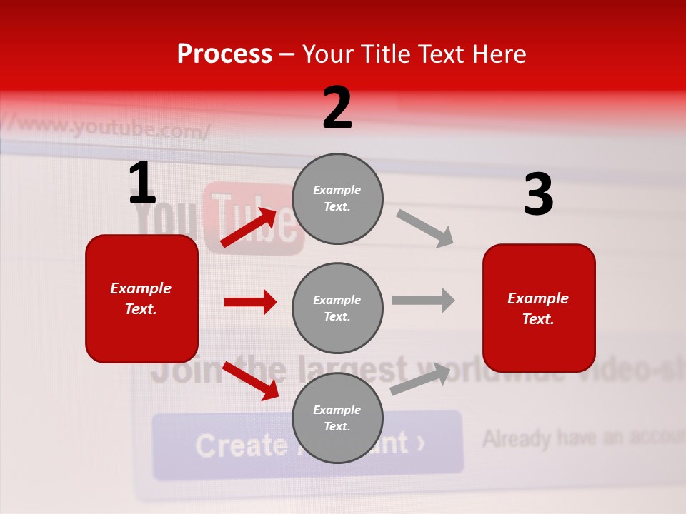 Upload Com Account PowerPoint Template