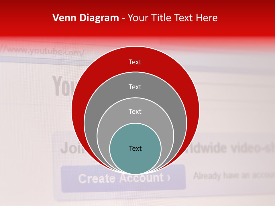 Upload Com Account PowerPoint Template