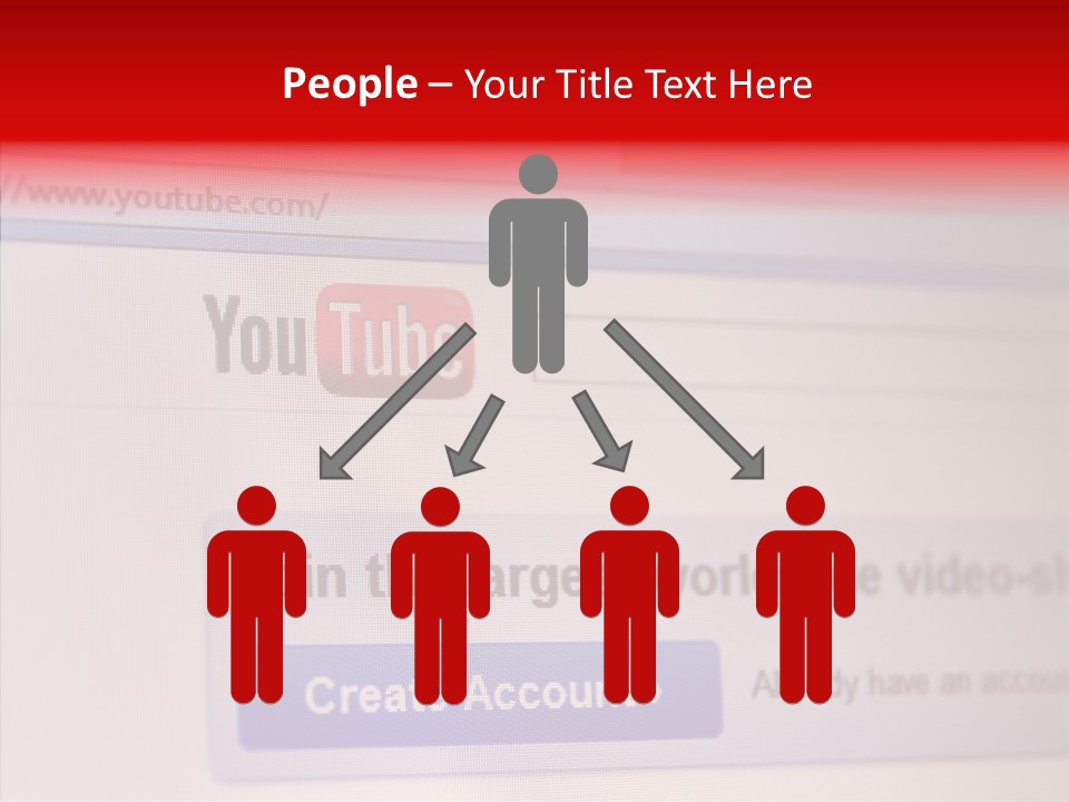 Upload Com Account PowerPoint Template