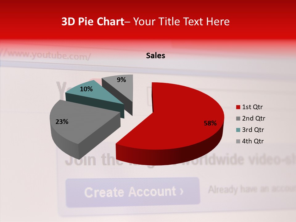 Upload Com Account PowerPoint Template
