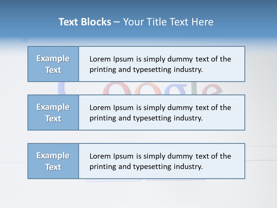 Web Engine Google PowerPoint Template