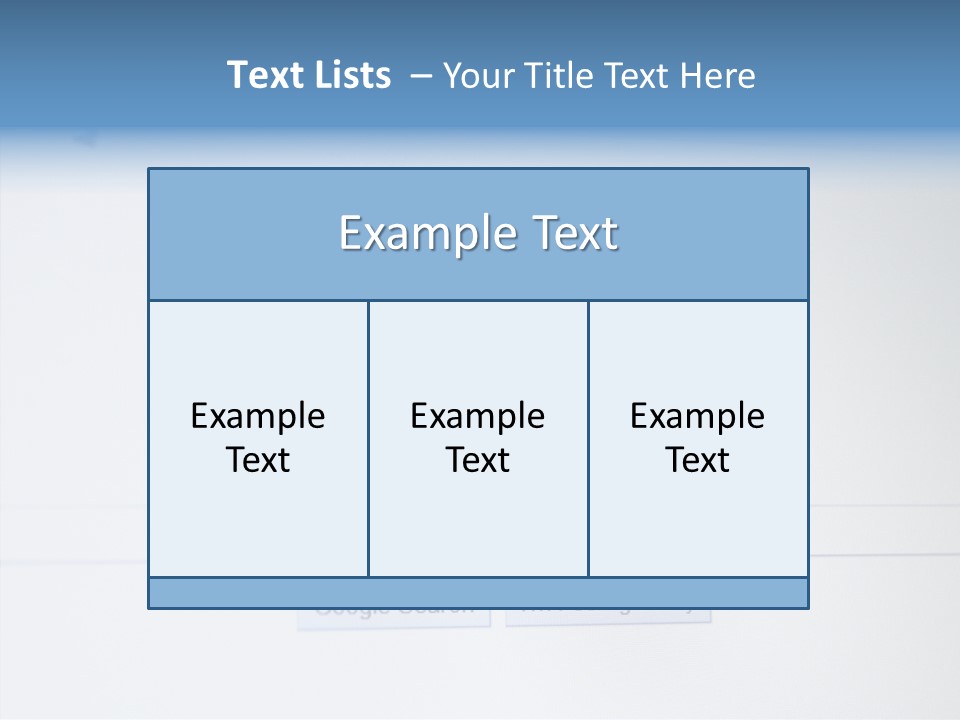 Web Engine Google PowerPoint Template
