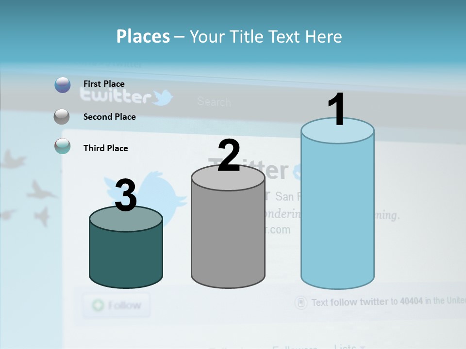 Trending Com Login PowerPoint Template