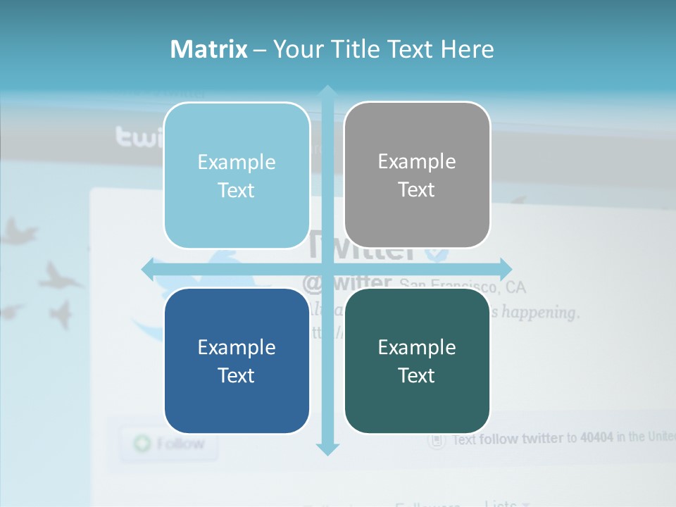 Trending Com Login PowerPoint Template