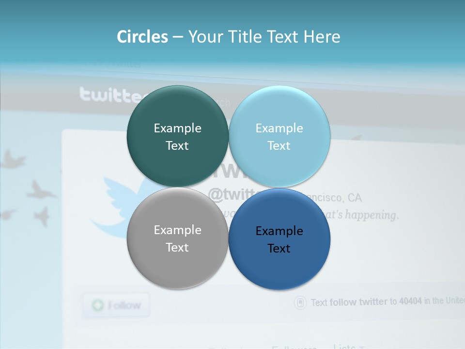Trending Com Login PowerPoint Template
