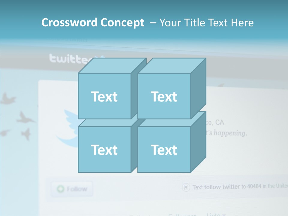 Trending Com Login PowerPoint Template