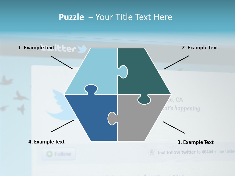 Trending Com Login PowerPoint Template