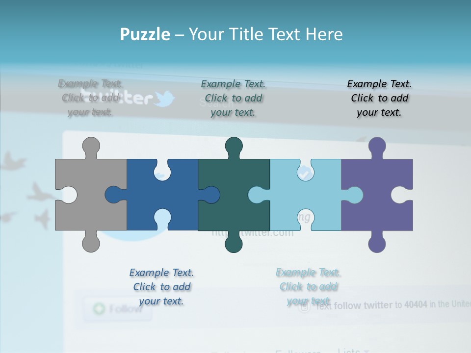 Trending Com Login PowerPoint Template