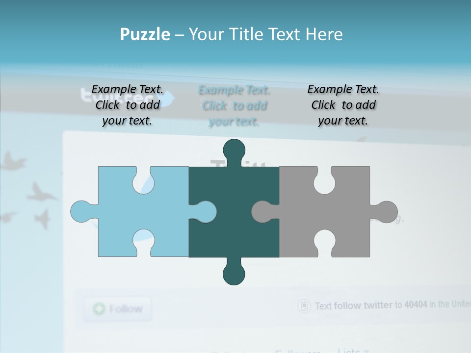 Trending Com Login PowerPoint Template