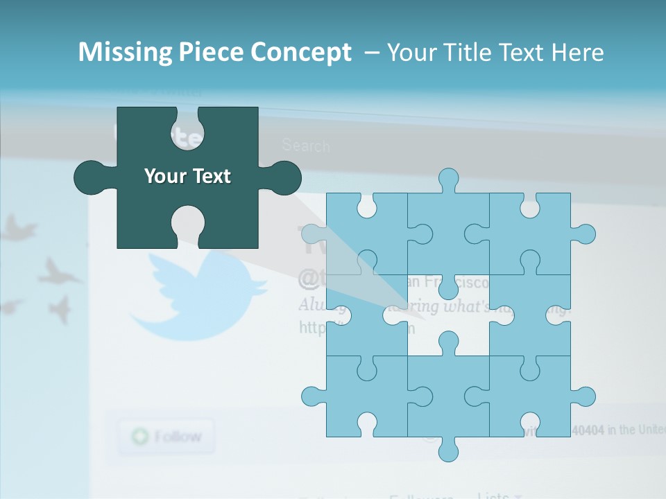Trending Com Login PowerPoint Template