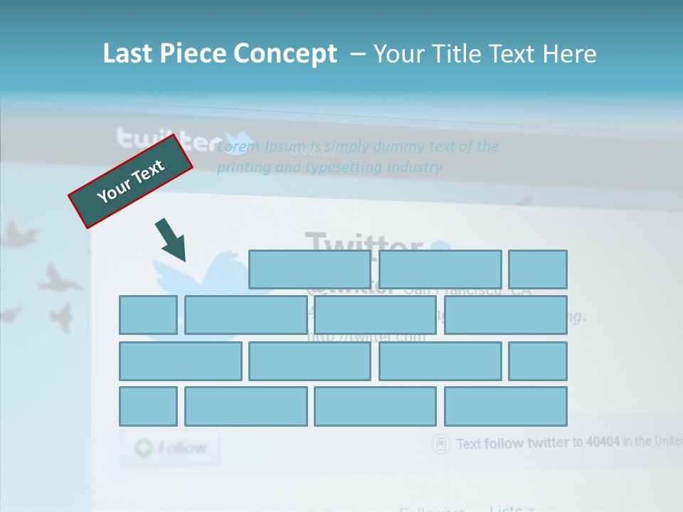 Trending Com Login PowerPoint Template