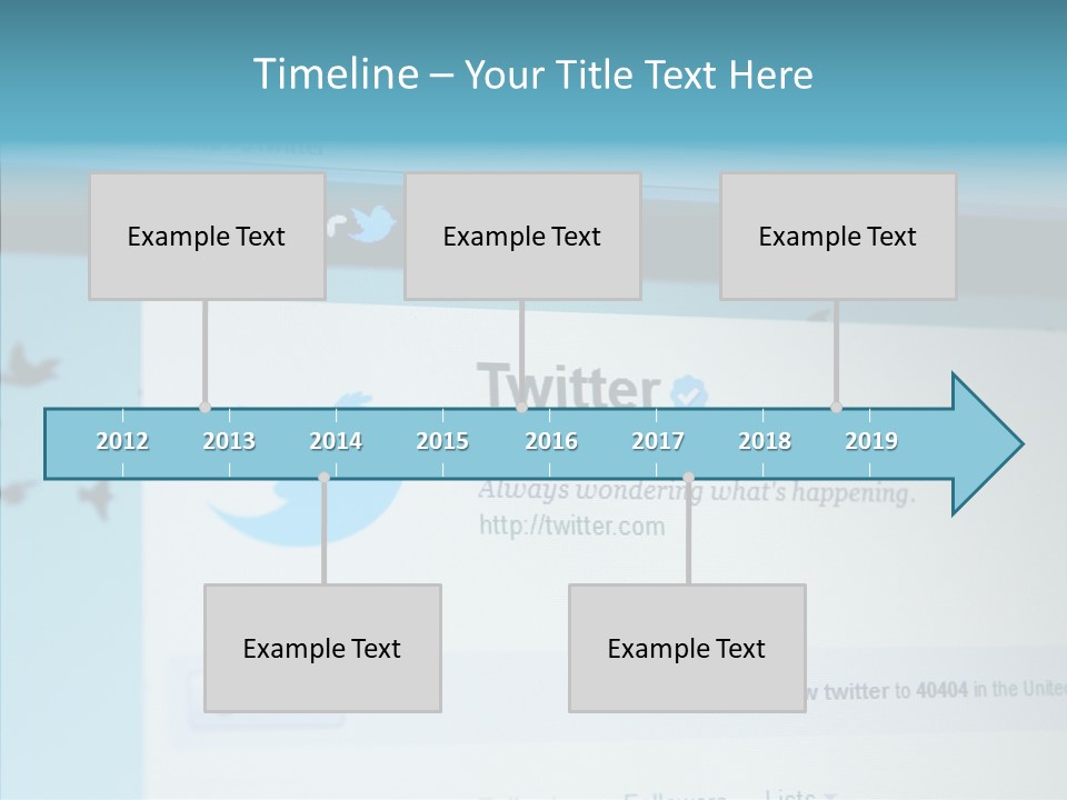 Trending Com Login PowerPoint Template