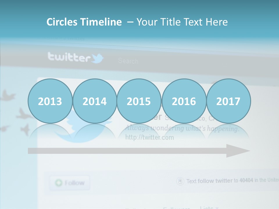 Trending Com Login PowerPoint Template