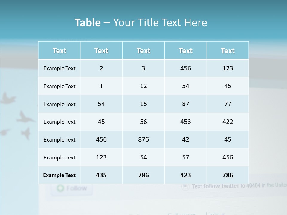 Trending Com Login PowerPoint Template