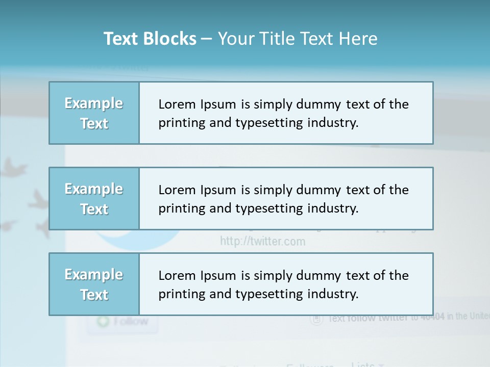 Trending Com Login PowerPoint Template