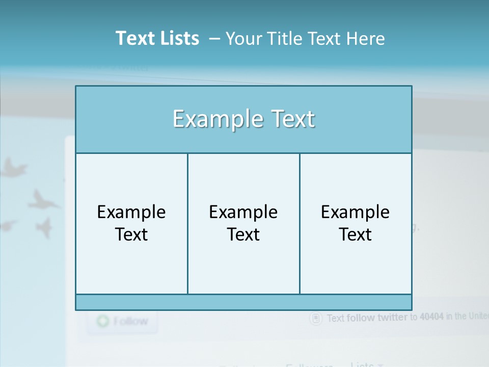 Trending Com Login PowerPoint Template