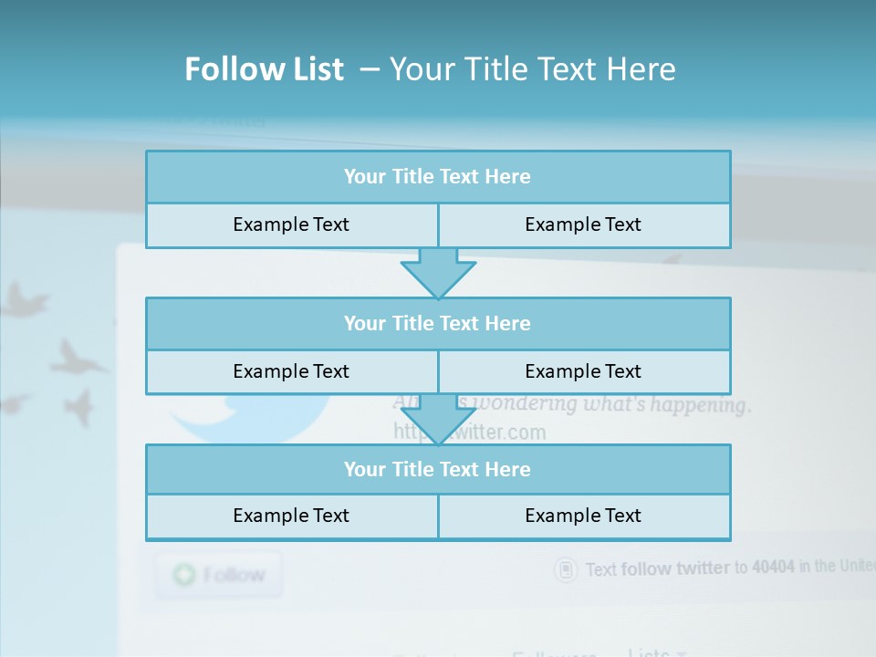 Trending Com Login PowerPoint Template