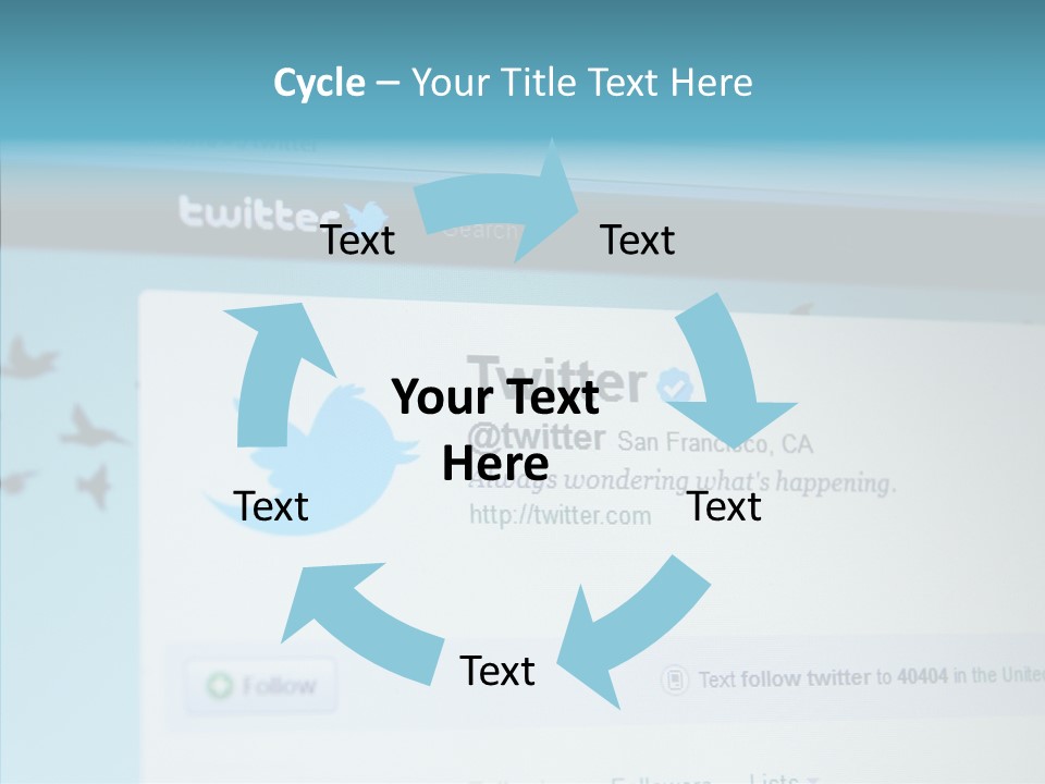 Trending Com Login PowerPoint Template