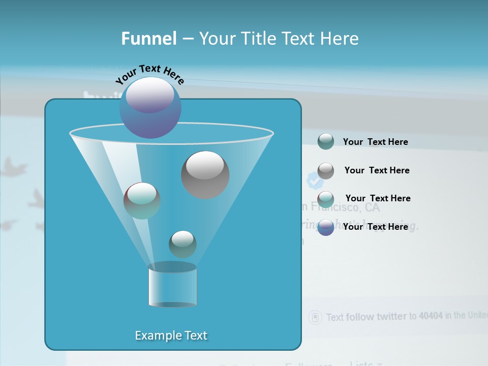 Trending Com Login PowerPoint Template